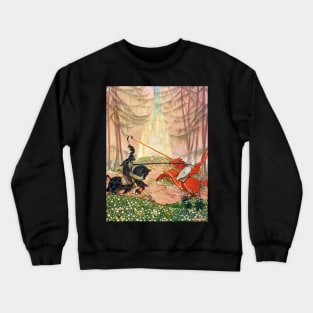 Sir Gareth and the Red Knight - Thomas Mackenzie Crewneck Sweatshirt